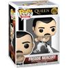 Funko POP! Rocks: Queen - Freddie Mercury - White Singlet - Figura in vinile da collezione - Idea regalo - Prodotto ufficiale - Giocattoli per bambini e adulti - Modello di figura per collezionisti
