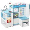 Melissa & Doug Studio Medico in Legno, Gioca a Fare il Dottore o il Paziente, Gioco di Ruolo, Gioco Educativo,Giocattoli in legno di altissima qualità, 3+, Regalo Bambini Bambine