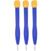 QUARKZMAN 3Pcs Cacciavite In Plastica 1.8mm Testa A Fessura Cacciavite Per Riparazioni Ceramiche Strumento Manuale Con Copertura Rotante Per Regolazione Circuiti Ad Alta Frequenza