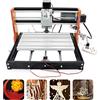 RATTMMOTOR Macchina fresatrice CNC, UPGRADE 3018-Pro CNC Fresa e Incisore, 3 assi CNC Router GRBL Controllo, con CNC Controllo Offline, con Limitatore Asse X/Y/Z + Funzione Arresto di Emergenza, per