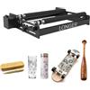 LONGER Rotolo Rotante per Incisione Laser, Rotolo Rotante Asse Y a 360° per Incisione Laser su Oggetti Cilindrici come Bicchieri, Lattine, Tazze, Bottiglie, Regolabile da 6 a 200mm di Diametro