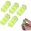 Cerioll Mini Livella a Bolla D'aria - Set Di 5 Pezzi - Livello Piccolo Quadrato Con Bolla