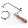 Z-LEAP 1PC Wire Saw Frame Coping Saw Telaio in Acciaio con Dia 0.5mm Filo Diamante per Fai Da Te e Taglio Piastrelle Pietra di Giada Ceramica Vetro Legno Metallo