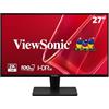 ViewSonic VS2725-2K Monitor 27 pollici 2K QHD, 100Hz, 1ms MPRT, VA, Doppi altoparlanti, Senza cornice, HDR10, 2 x HDMI, DP, 2 anni di garanzia