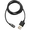 System-S Cavo USB 2.0 100 cm cavo di ricarica per smartwatch Realme Watch 3, nero