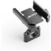 YUEYUEMOTO Per XMAX400 Xmax300 Xmax250 Xmax125 Moto CNC Manubrio Specchio Telefono Mobile GPS Supporto(Colore: Manubrio Nero)
