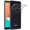 MaiJin Custodia per ASUS ZenFone 5 Lite ZC600KL (6 Pollici) Morbido TPU Cover Cristallo di Rocca Trasparente Anti Scivolo Protezione Posteriore Cover