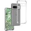 REY Cover in Gel TPU Anti-Shock per Google Pixel 8, Morbido Silicone Custodie Protettivo Case, Anti-Scratch, Protettiva Sottile Back Cover