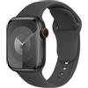 DONEGANI C1 per Cinturino Apple Watch 40mm 44 mm 46mm 42mm 45mm 41mm 38mm 49mm Se Ultra 2 Serie 10 9 8 7 6 5 4 3 Band Bracciale Sport Silicone, Spazio grigio