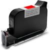 WELCZEK Cartuccia d'inchiostro Rosso per Stampante Palmare Portatile | Cartuccia d'inchiostro ad asciugatura rapida da 42 ml, altezza di stampa 2-12,7 mm, in grado di stampare 200.000 caratteri.