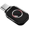 ZIOCOM Adattatore Bluetooth USB-C per PS5, Dongle Bluetooth 5.3 con APTX a bassa latenza e aptX-Adaptive, Trasmettitore audio wireless per cuffie e auricolari, Non compatibile con tastiera/mouse/TV (Nero)