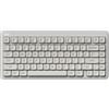 NuPhy Node75 Tastiera meccanica wireless, tastiera personalizzata hot swappable del 75%, tastiera da 82 tasti per computer e gaming, supporta gesti touch, copritasti PBT, retroilluminazione RGB