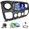 Hikity 8 Core 4+64GB Android 15 Autoradio per Opel Movano 2/ Renault Master 3/ Nissan NV400 CarPlay Android Auto Bluetooth 10.1 Radio Auto Schermo con Navi Telecamera Posteriore