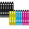 Clywenss 15-Pezzi 405XL Cartucce d'inchiostro Multipack Compatibili con Epson 405 XL per WorkForce Pro WF-3825 WF-3820 WF-4820 WF-4825 WF-4830 WF-7310 WF-7830 WF-7840 WF-3825DWF WF-4820DWF WF-7310DTW