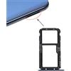 generale compatibile per HUAWEI MATE 20 LITE (SNE-LX1 SNE-L21 SNE-AL00) ALLOGGIO SUPPORTO SLOT SCHEDA SIM TRAY CARRELLO VASSOIO PORTA VANO SCHEDE NANO SIM1 + VANO SIM2 O SUPPORTO MICRO SD (BLU)