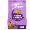 Edgard & Cooper Crochette Cuccioli Senza Cereali Per Cani Di Taglia Grande (12kg), Salmone e Tacchino Freschi, Ricetta Con Ingredienti Naturali, Senza Farine Di Carne