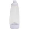 Orangety Hand-Cranked - Miscelatore per impasto in plastica, dispenser di precisione per frittelle e prodotti da forno, colore: Bianco trasparente