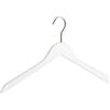 Wenko 14367100 - Gruccia Paris, in legno, 45,45 X 25,0 x 1,3 cm, Legno, Bianco, 45.45x25.0x1.3 cm