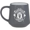 FOCO Tazza con licenza ufficiale Manchester United FC, colore: grigio