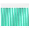 MERCURY TEXTIL P69 Tenda Porta PVC 210 x 90 cm Verde+Filo Bianco, 210x90cm