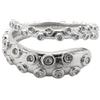 Serebra Jewelry Polpo Tentacolo Anello Misura Regolabile | argento sterling 925 | regolabile e 4 colori | Donna Uomo Unisex (Brillante)