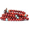 TAMASHII Mala Tibetana in Legno, Cornila e Turchese NWS902-03