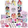 MAD Beauty - Calendario dell'Avvento Disney Beauty Principesse con 24 prodotti make-up e cosmetici, wellness per principesse, per donne, con maschera viso, body lotion, elastico per capelli