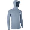 ION Rashguard Sun Pro LS men silver green, 50/M