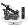 Cepolawa Piatto Girevole Elettrico Recargable 100KG 42CM, Base Girevole Elettrica de 360°, Espositore Girevole Elettric con Velocità Regolabile per Esposizione Prodotti