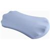 Ecofocet Cuscino per supporto lombare in memory foam, Cuscino Lombare ergonomico, supporto lombare per letto e divano, Lumbar support pillow adatto per letto e sedia (B-Blu)