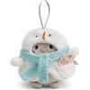 NICI Set Peluche Gatta Angy 8 cm con Tazza e Costume Pupazzo di Neve in Scatola Regalo 8,5x6,5x10 cm - mymochi Lifestyle, Kawaii da Collezione | 63424