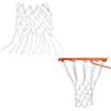 Zerabidpro Rete da basket di ricambio per tutte le condizioni atmosferiche, Compatibile con Canestri Standard Interni ed Esterni, 12 Passanti, Poliestere Spesso.