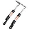 Auzkong Tmax 500 Ammortizzatori Sollevare Bracci Sedile Motociclo Scatola Immagazzinaggio Supporto Asta Compatibile con Yamaha T-max 500 2008-2018 T-Max 530 2012-2018 2Pcs Argento
