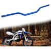 Fast Pro Manubrio Moto 7/8 22mm Manubrio Universale per MT-09 YZ250F YZ125 YZ450F WR125 XT250R YZ85 Dirt Bike ATV Motocross Enduro Blu.