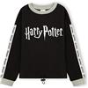 Harry Potter Felpa Bambina Ragazza 7-14 Anni (Nero/Grigio Felpa, 9-10 Anni)