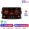 StarTech Autoradio Android - 2-DIN 17,8 cm - CarPlay 2 GB + 64 GB - Android 13 - 1024x600 - Navigazione GPS - Comandi al volante - Per Renault Duster 2012-2015
