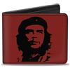 Buckle-Down Portafoglio bifold da uomo Che Guevara accessorio da viaggio Portafoglio bifold multicolore, 4,0 x 3,5, multicolore, 4.0 x 3.5