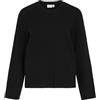 Vila VICASSIE O-Neck L/S Knit Top - Noos, Nero, XS