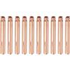 sourcing map 10pcs 13N23L TIG Saldatura Pinza 3/32 (2.4mm) Rame Tungsteno Elettrodo Pinze Punte per WP9 20 25 TIG Serie Torcia di Saldatura