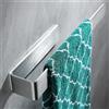 YIGII Portasciugamani Adesivo - 30 CM Porta Asciugamani Bagno Porta Salviette da Parete Bagno Acciaio Inox