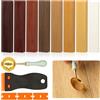 XIRUYEN Stucco per Legno 8 Colori Marrone, Stucco per Legno Riempitivo, Stucco Legno, Cera per Legno, Kit Riparazione Piastrelle, Stucco per Marmo per Fori, Graffi e Crepe su Laminato e Legno