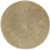 andiamo Tappeto da bagno antiscivolo Florida - Tappeto da bagno morbido e soffice - Tappetino da bagno antiscivolo lavabile - Tappetino da bagno per bagno 60 cm rotondo tortora