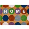andiamo Zerbino Kokos Home, per interni ed esterni coperti, in cocco, adatto per animali domestici, con rivestimento antiscivolo, 40 x 60 cm, bolle