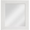 Frame Company Watson Range Specchio con Cornice, Legno, White, 25 x 20 cm