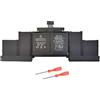 7xinbox 11.36V 99.5Wh A1618 Batteria per laptop compatibile con MacBook Pro Retina 15'' 15.4 A1398 2015 year 020-00079 MJLQ2LL/A MJLT2LL/A