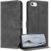 ZONNAVI Cover per iPhone SE 2020 / SE 2022/8 / 7, [Blocco RFID] Custodia a Libro in Pelle con Porta Carte, Flip Case Portafoglio Antiurto Cover per iPhone SE 2020 / SE 2022/8 / 7 (Grigio)