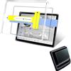 MODUFY [15,4-pollici] Set di vetri protettivi per schermo anteriore e posteriore Tesla Highland & Juniper con kit di applicazione (Antigraffio/Tesla/Model 3/Model Y) (Vetro trasparente)