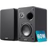 Majority Altoparlanti HiFi Passivi Home Theater Coppia | Stereo Da Scaffale Suono Surround per Giochi Musica e Streaming Video | Casse Passive | Studio Diffusori | Uscita TV Audio Streaming D70X