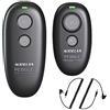 AODELAN Wireless Shutter Release Telecomando di Rilascio dell'otturatore Wireless per Canon EOS R, 250D, 5D Mark III,5D MarkIV, 5D, 6D, 7D MarkII