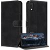 ZONNAVI Cover per Samsung Galaxy A20E, [Blocco RFID] Custodia a Libro in Pelle con Porta Carte, Flip Case Portafoglio Antiurto Cover per Samsung A20E (Nero)